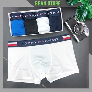 Quần sịp đùi nam thun lạnh hàng hiệu, Combo boxer nam co giãn 4 chiều thoải mái TOMY