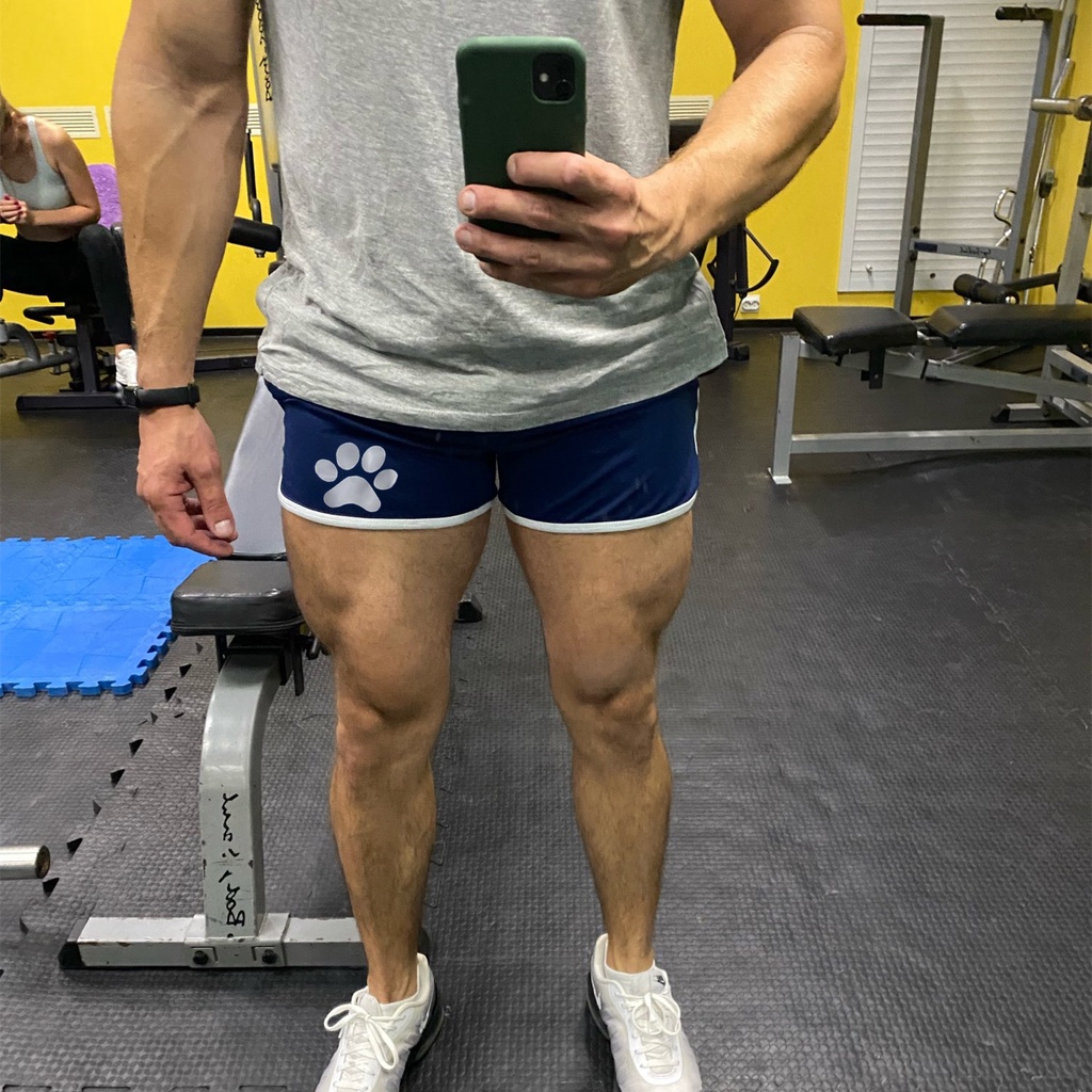 Quần Short Thể Thao Phối Lưới Thoáng Khí Nhanh Khô Thời Trang Mùa Hè Cho Nam