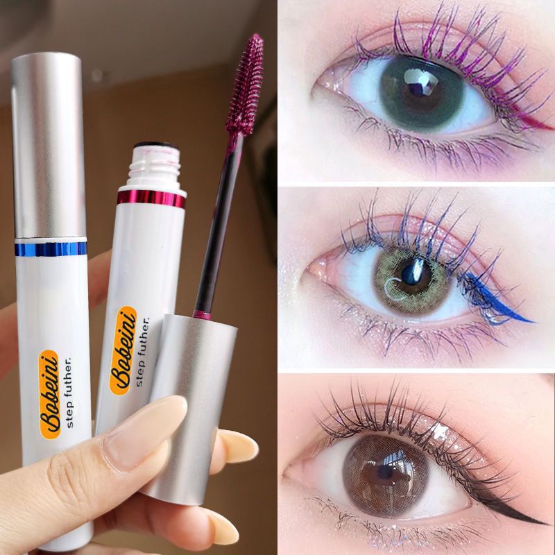 🍓Mascara Kháng Nước Chuốt Mi Cong/Dày/Dày Không Lem Nhòe Lâu Trôi