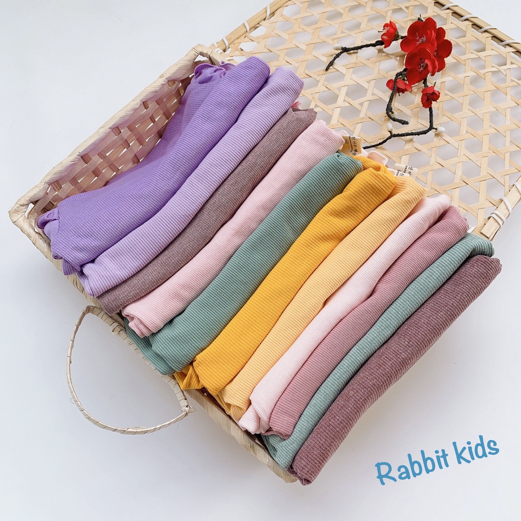 Quần Áo Dài Tay Cho Bé Gái 💝FREESHIP💝 Bộ Thu Đông Trẻ Em 6-20kg Cánh Tiên Dễ Thương Thun Tăm 100% Cotton Mềm Mại