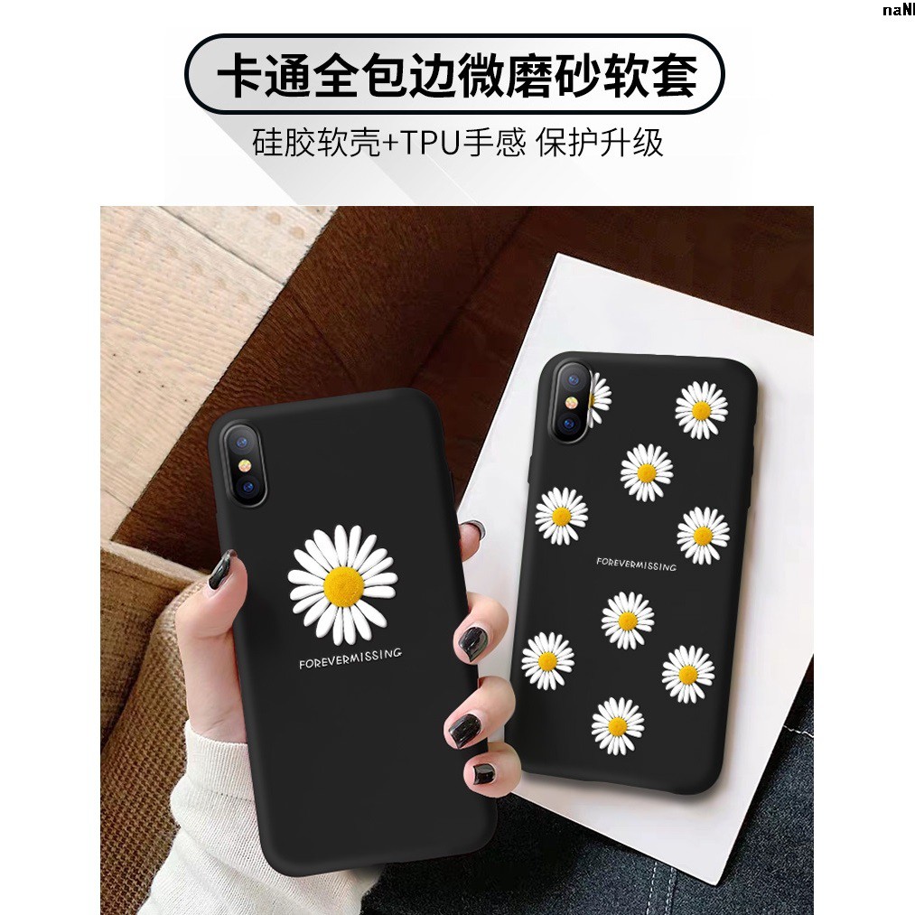 Ốp Điện Thoại Silicon Mềm Chống Rơi Họa Tiết Hoa Cúc Cho Iphone 6 / Xs / 6 | BigBuy360 - bigbuy360.vn