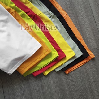 COMBO 2 Áo thun trơn Trắng+Đen