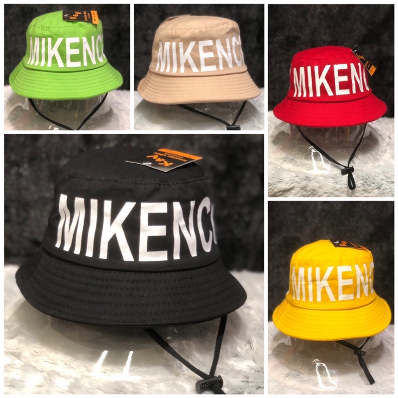[ MŨ TRẺ EM ] Mũ bucket cho bé 5-8 tuổi , mũ bucket thời trang bé in chữ mikenco có quai rút