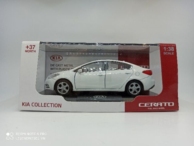 Mô hình Kia Cerato  tỷ lệ 1:38
