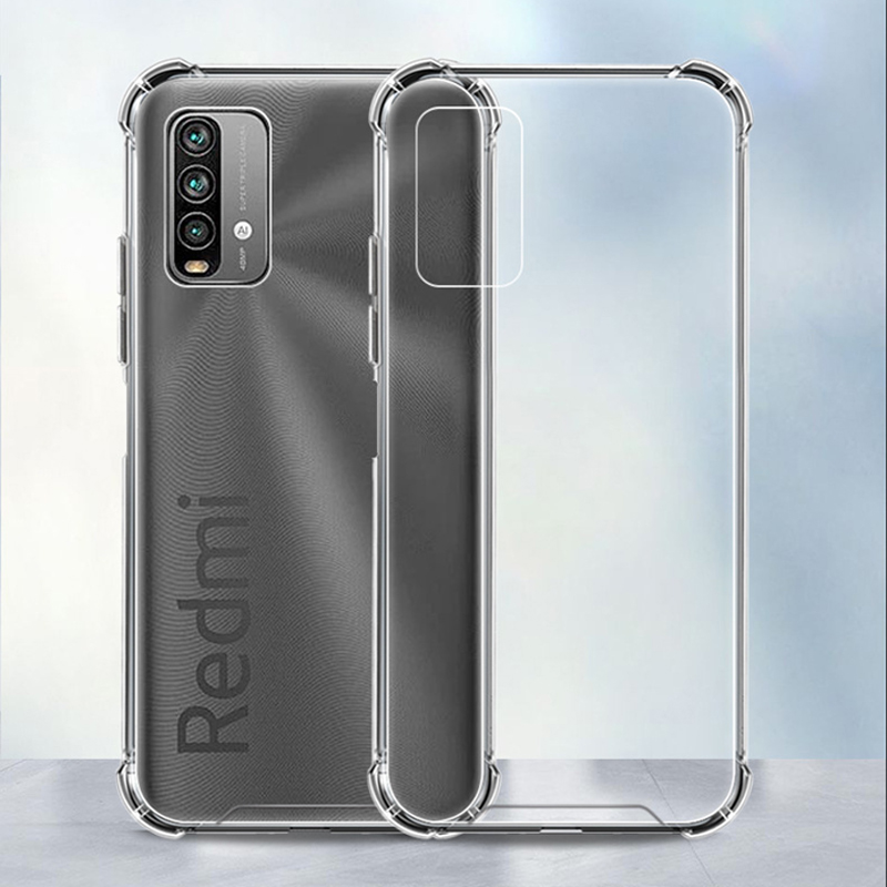 Casing Xiaomi Redmi Note 9t 9s 9 Pro Mi 10t Pro Lite Poco M3 X3 Nfc Shockproof Transparent Silicone Soft Phone Case