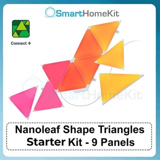 Nanoleaf Triangle Shapes Smarter Kit tam giác - đèn lắp ghép cao cấp thông minh 2021