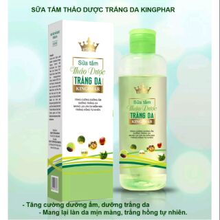 Sữa tắm Thảo Dược Trắng Da Kingphar