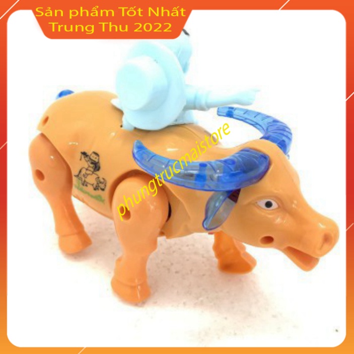 [ĐỒ CHƠI] CON TRÂU CHẠY PIN CHO BÉ ( ĐÃ KÈM PIN, NHẠC ) - [ SHOP CAM KẾT ĐÚNG SP ]