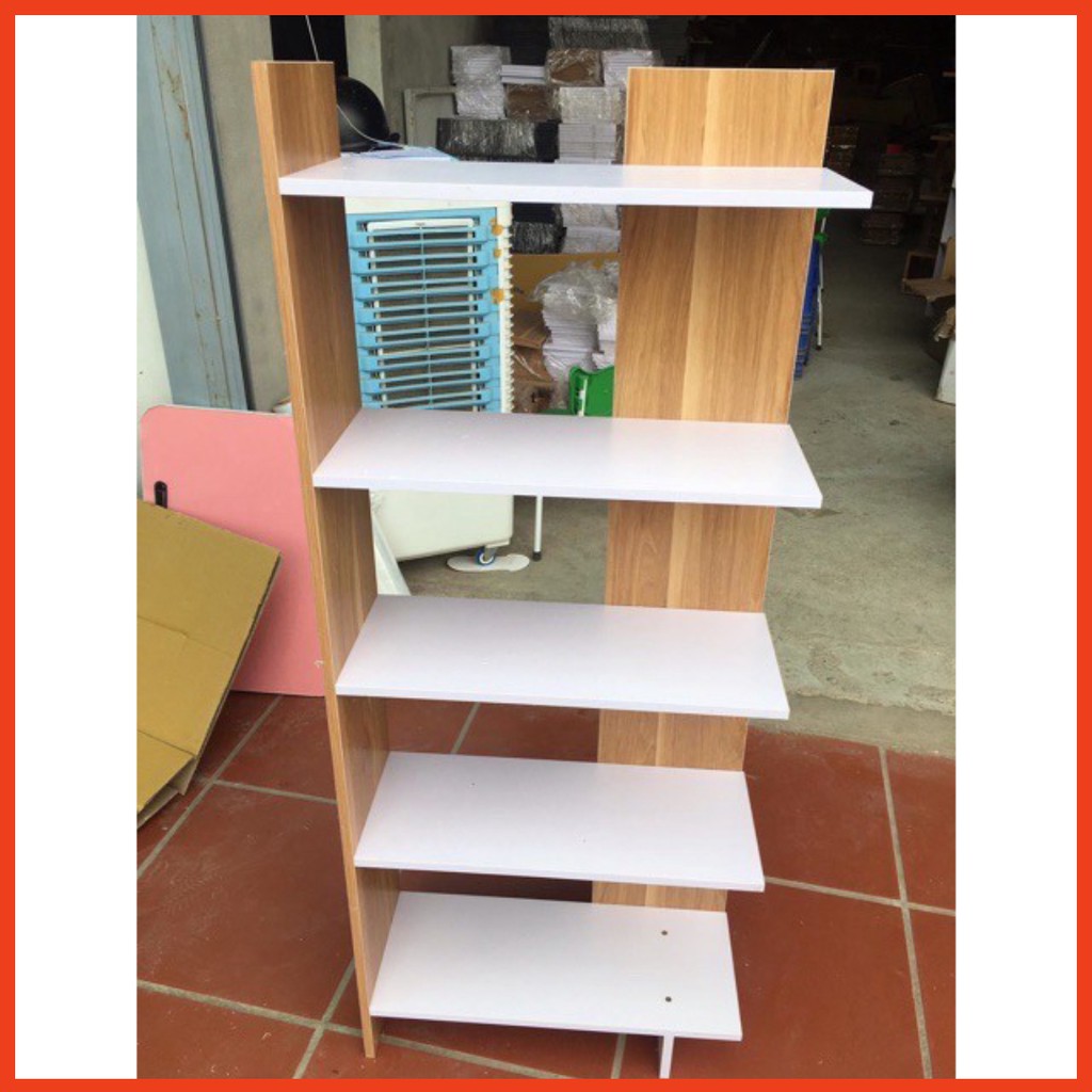 (Giá Tốt Nhất) Kệ Sách Gỗ 5 Tầng Đa Năng Bằng Gỗ Cứng Cực Đẹp | BigBuy360 - bigbuy360.vn