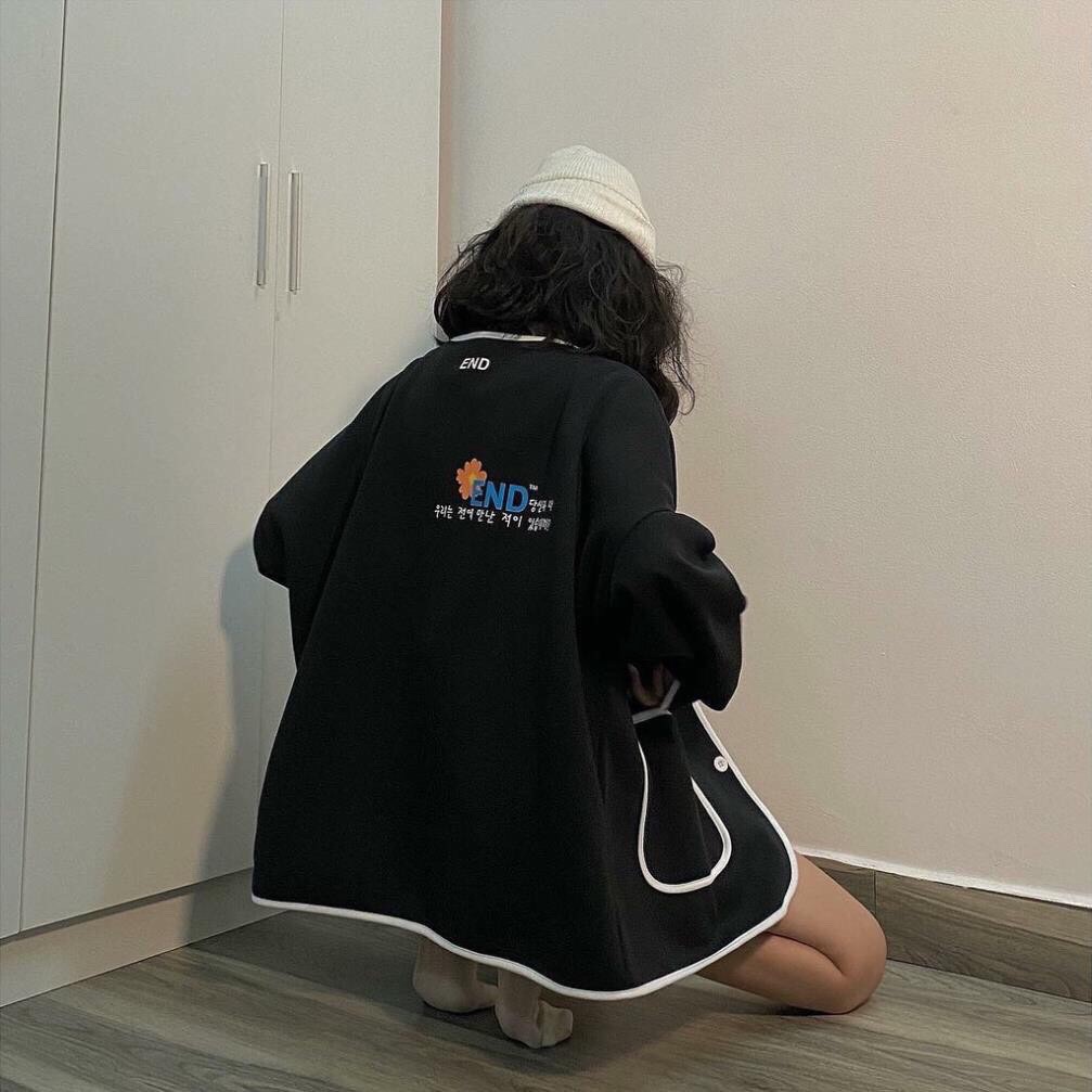 ( CÓ VIEDEO - HÌNH THẬT) ÁO KHOÁC CARDIGAN NỈ NGOẠI HÀN QUỐC | BigBuy360 - bigbuy360.vn