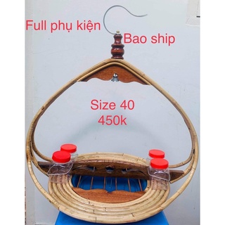 Lồng trần cu gáy size 40
