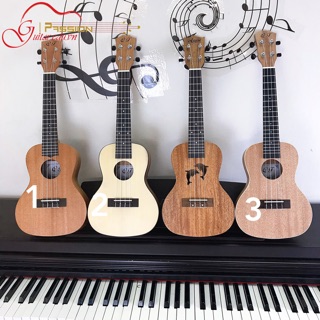 Đàn ukulele concert full gỗ mộc size 23