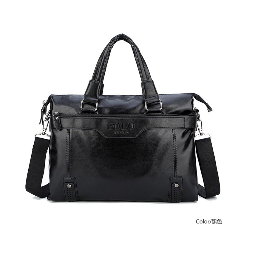 Túi xách công sở POLO da bò cao cấp, đựng vừa laptop 14 inch - ĐIỆN MÁY PICO | BigBuy360 - bigbuy360.vn