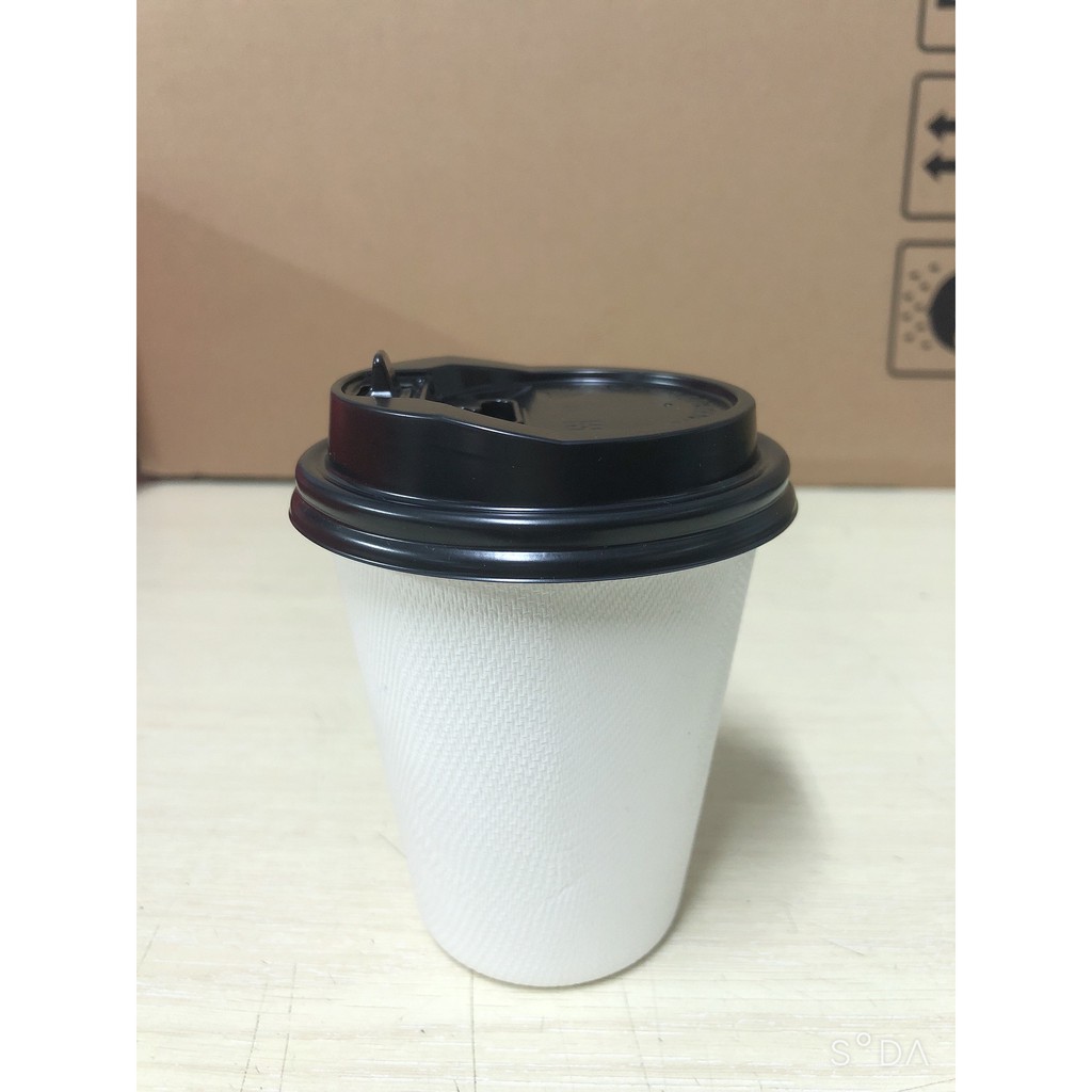 Combo 10 Ly bã mía Thái Lan 260ml kèm nắp nhựa uống nóng