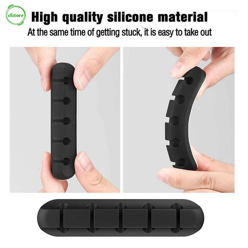 Dụng Cụ Giữ Dây Cáp Bằng Silicon Tiện Lợi