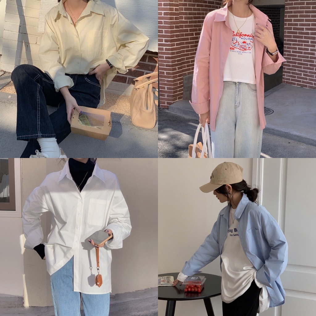 SM368 - ÁO SƠ MI KOREA BASIC