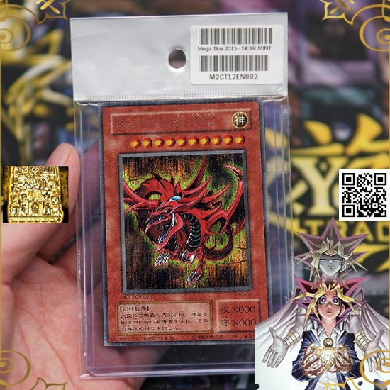 1220 Bài vua trò chơi Yugioh Lá Slifer The Sky Dragon tiếng nhật TẶNG Sleeves bọc bài 3