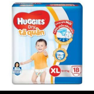 Bỉm Huggies xl18 (cho trẻ từ 12-17 kg)
