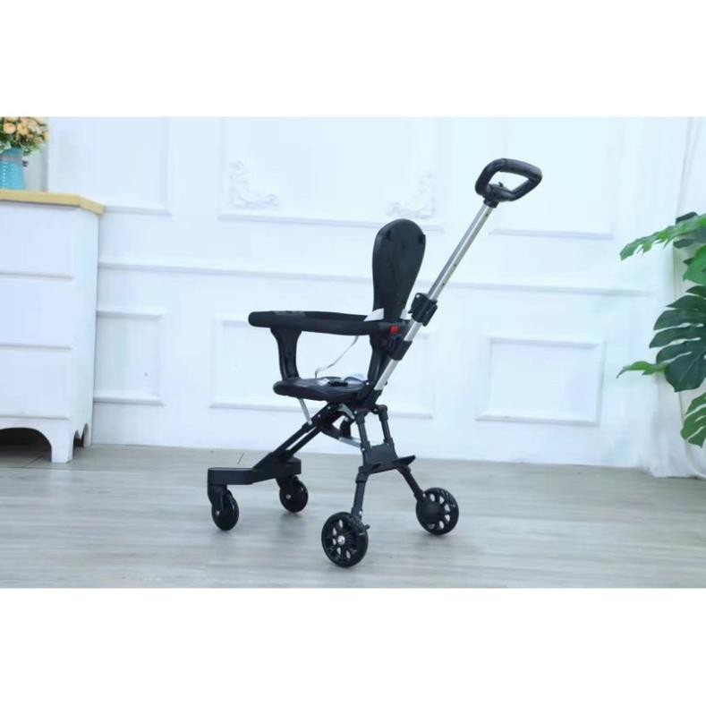 XE ĐẨY ĐẢO CHIỂU GẤP GỌN MOMMYKIDS CHO BÉ MANG THEO KHI ĐI DU LỊCH TIỆN LỢI