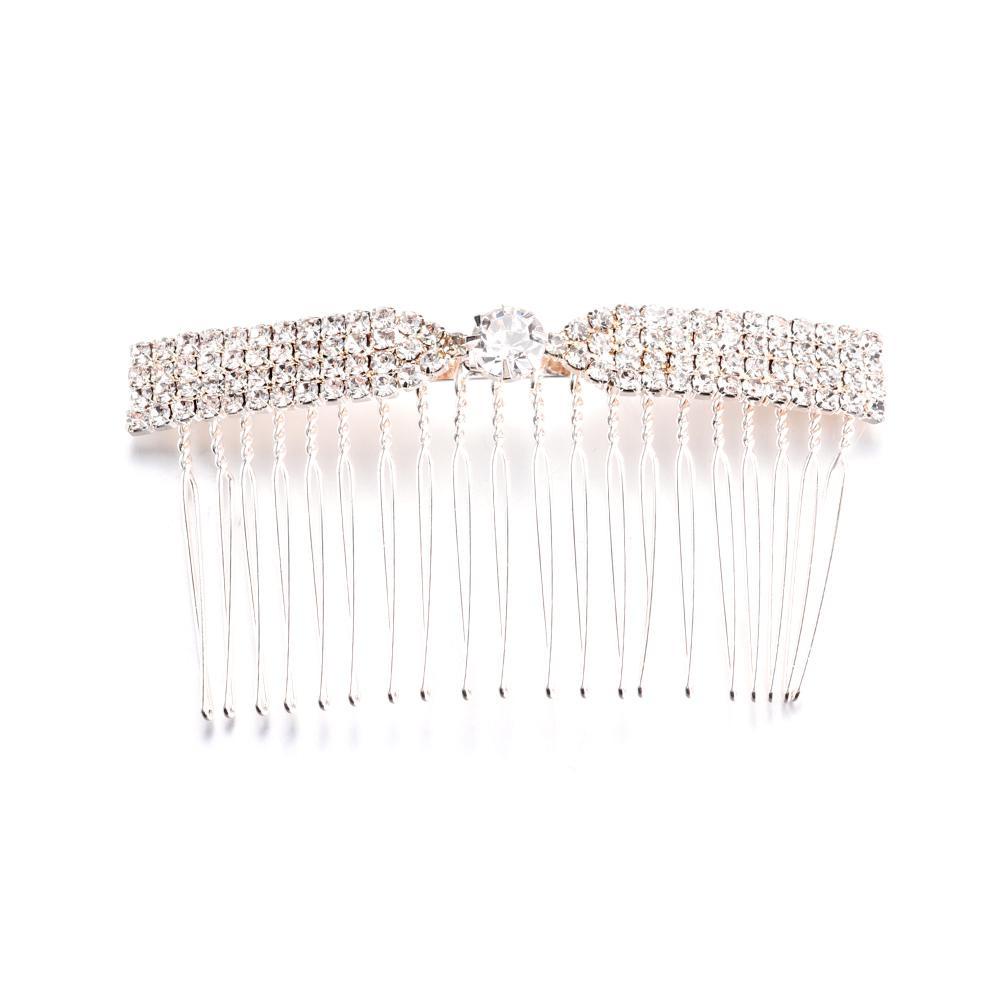 MAG Cài Tóc Cô Dâu Đính Đá Pha Lê