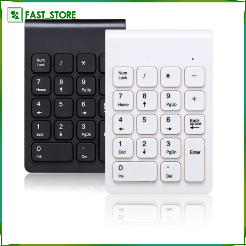 Bàn Phím Số Mini Không Dây 2.4ghz 18 Phím Cho Laptop / Pc | BigBuy360 - bigbuy360.vn