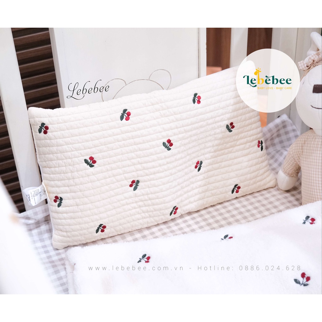 Gối Quilting chữ nhật mỏng Dottodot cho bé từ sơ sinh