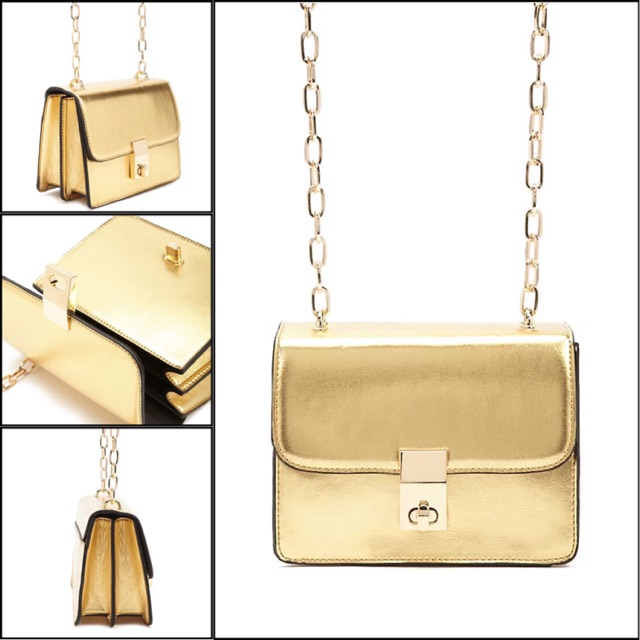 Túi Forever 21 Metallic Crossbody Bag