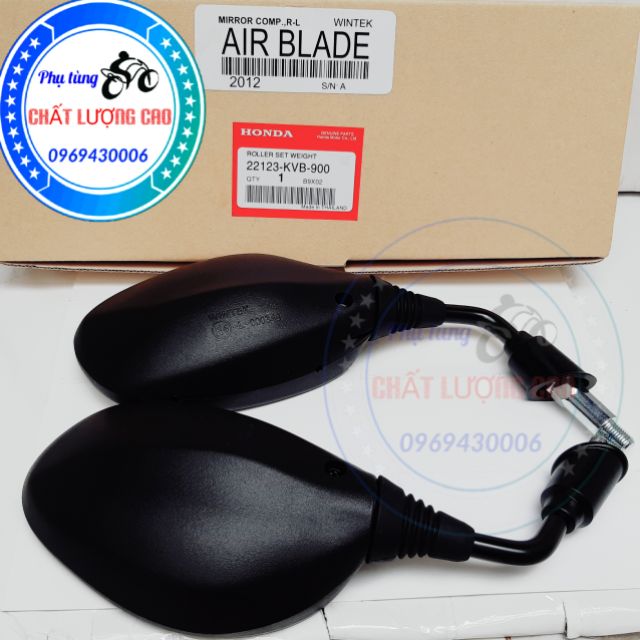 Kính chiếu hậu xe AIRBLADE zin Thailand