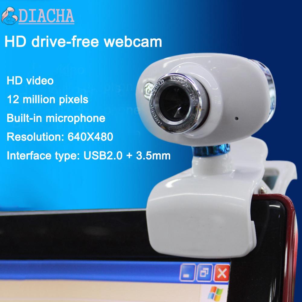 Webcam Kẹp Máy Tính Cổng Usb Xoay Được