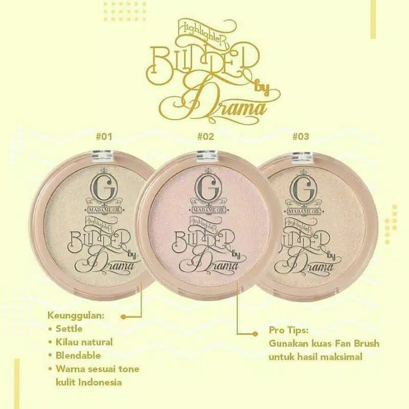 (hàng Mới Về) Phấn Bắt Sáng 8g Madame Gie Blinded By Drama | BigBuy360 - bigbuy360.vn