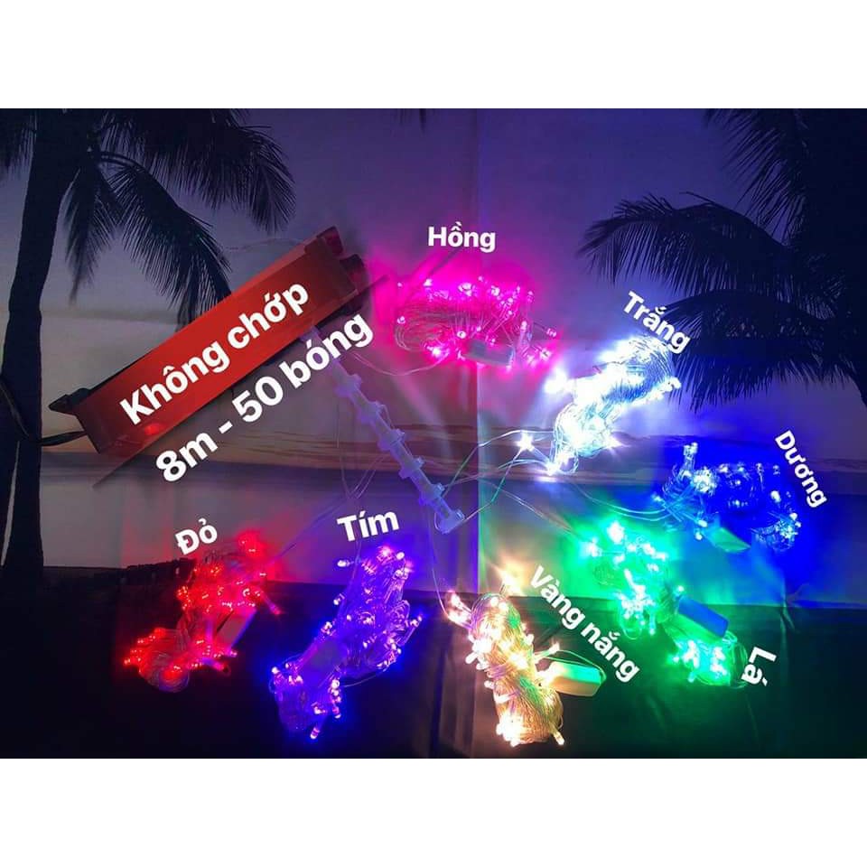 Dây Đèn Trang Trí NOEL Không Chớp [7m5 - 50 bóng]