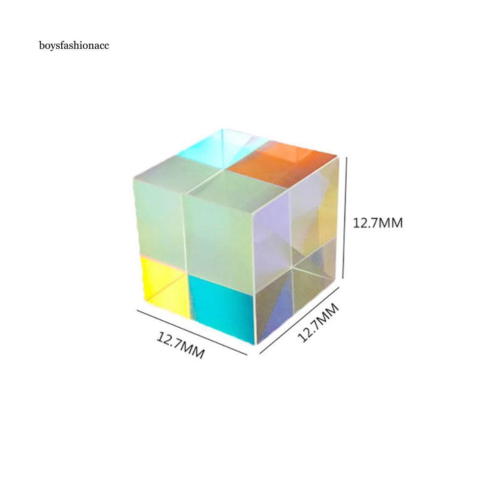 Khối Lập Phương Bằng Thủy Tinh Trong Suốt Nhiều Màu Sắc Giáo Dục Sớm Cho Bé