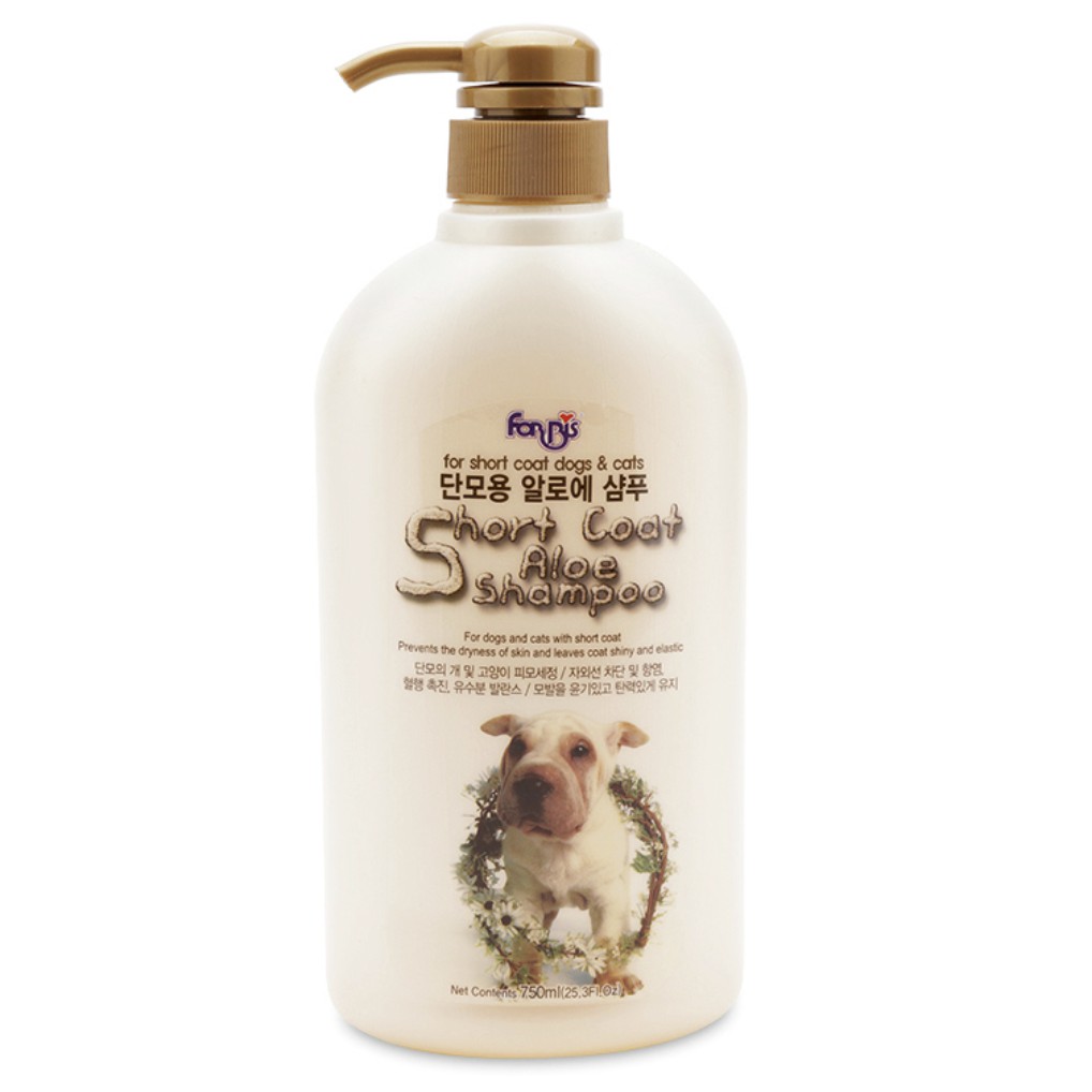 SỮA TẮM DƯỠNG LÔNG NHA ĐAM CHO CHÓ LÔNG NGẮN FORBIS FORCANS 750ML