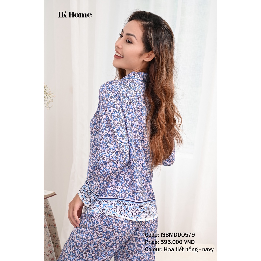 Bộ mặc nhà áo dài tay quần dài IK 0579 Giá 595,000đ
