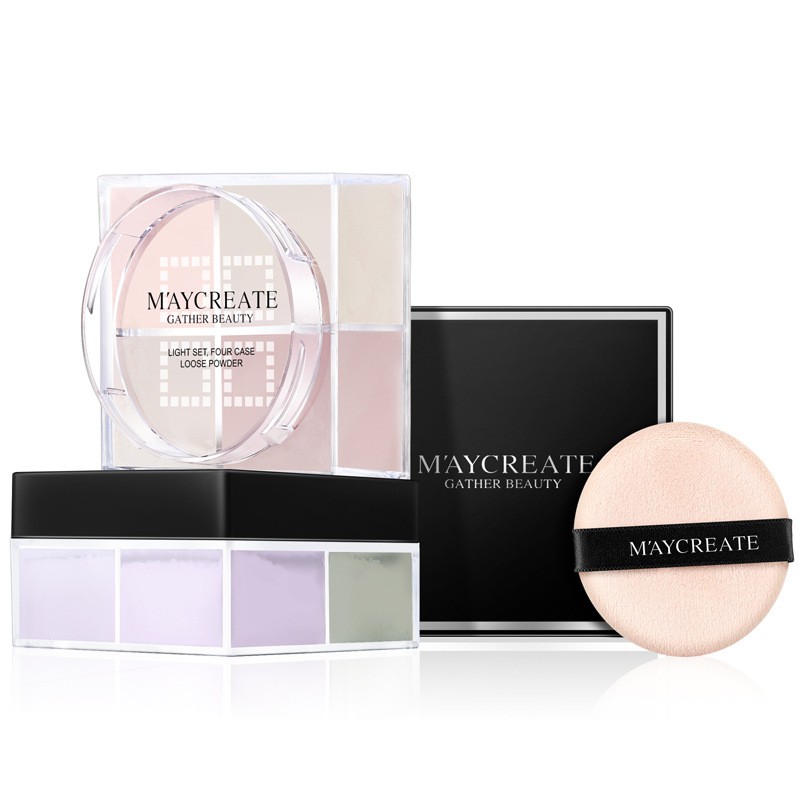 Phấn che khuyết điểm theo tông màu kiềm dầu chính hãng Maycreate