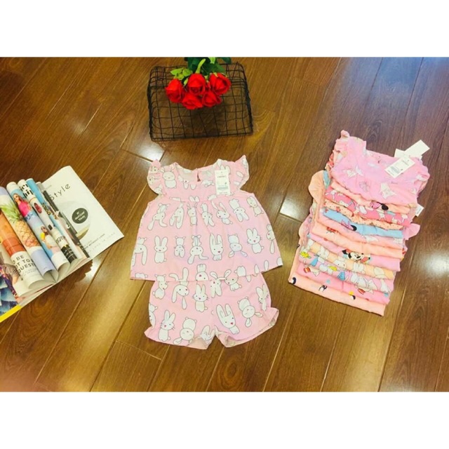Bộ lanh lụa cho bé