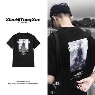 [ODER TAOBAO] ÁO THUN COTTON - ÁO PHÔNG HÌNH UZZLANG