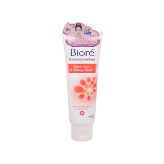 Sữa rửa mặt Bioré sạch mụn kháng khuẩn 100g