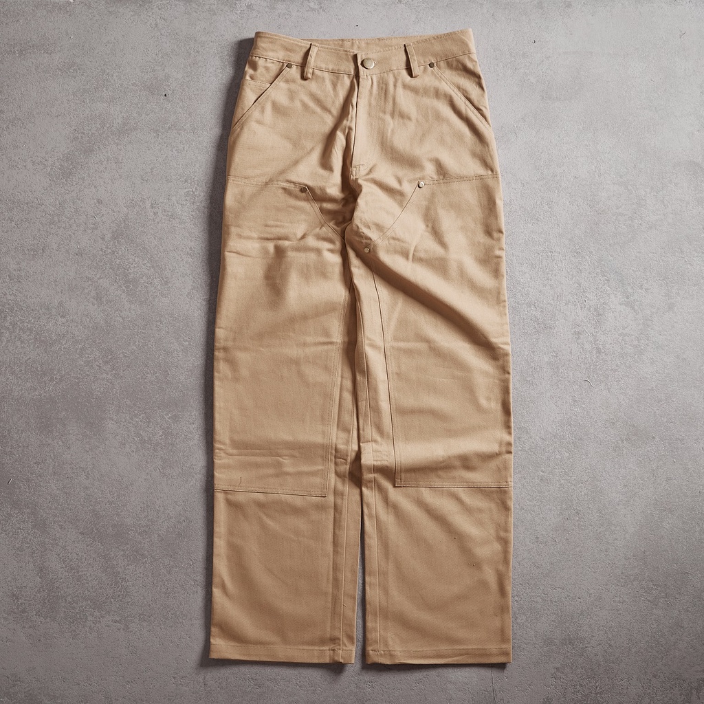 Quần Double Knees Pants Gori - Màu Kem