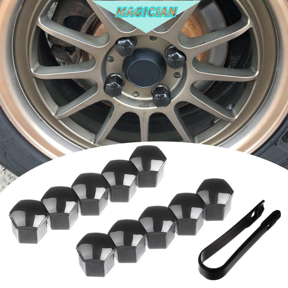 Bộ 20 nắp nhựa 19mm bảo vệ cho vít bánh xe hơi thông dụng