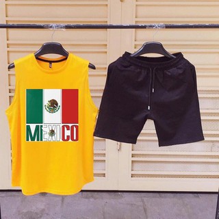 bộ đồ thể thao ba lỗ MEXICO - ba lỗ MEXICO