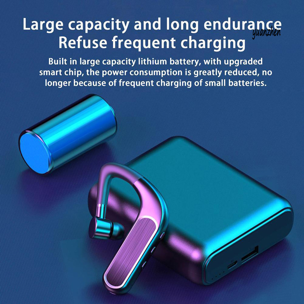 Tai Nghe 1 Bên Y11 Kết Nối Bluetooth 5.0 Xoay Được Cho Điện Thoại