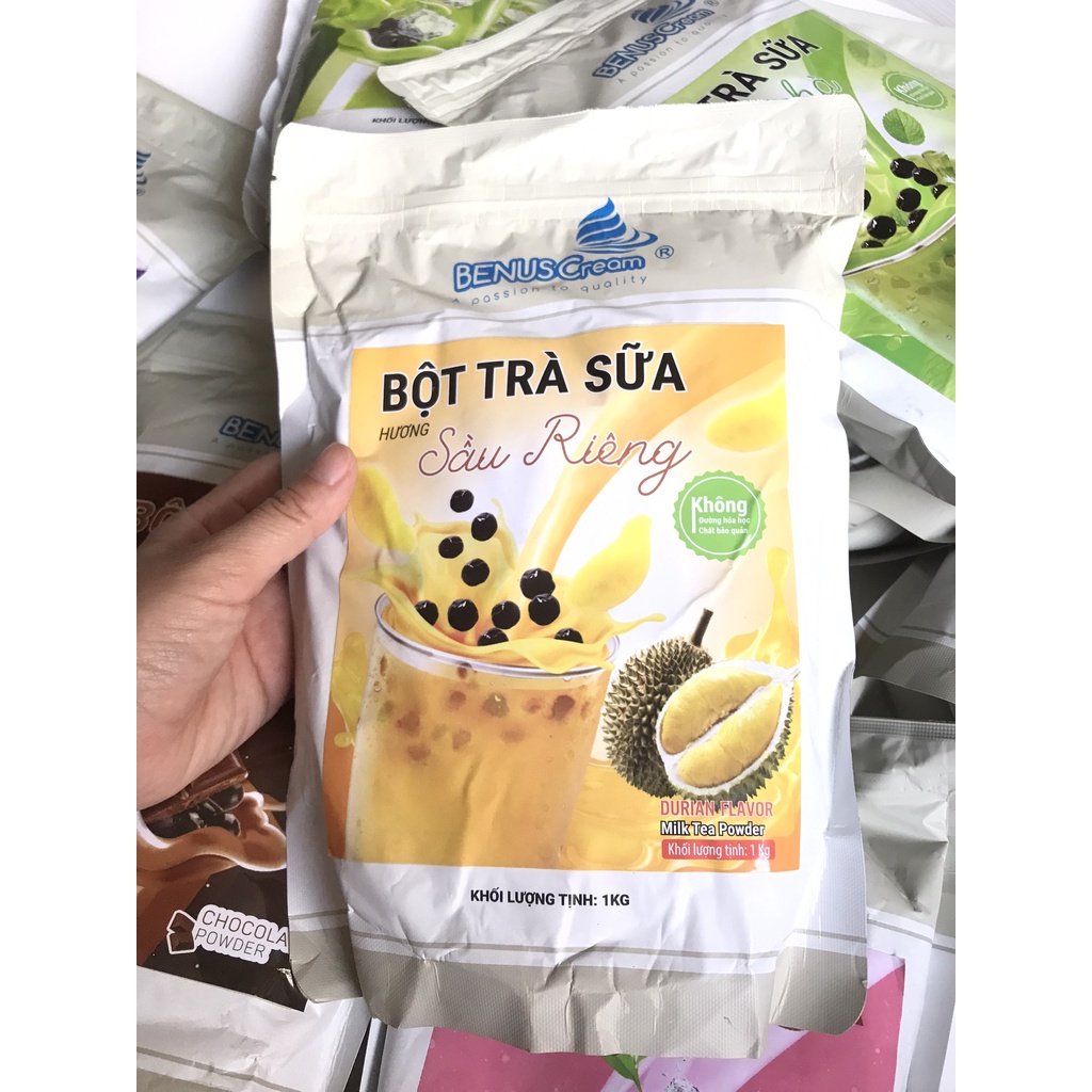 Bột Làm Trà Sữa Hương Vị Sầu Riêng