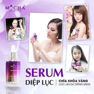 SERUM DIỆP LỤC MOCHA .SX 2020