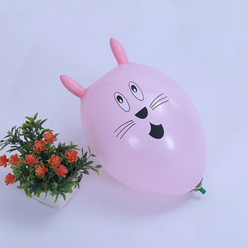 Bong bóng cao su hình thỏ đáng yêu trang trí tiệc sáng tạo