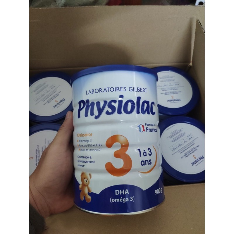 [LẺ GIÁ SỈ] Sữa Physiolac Số 3 900g Mẫu Mới, Date Mới, Giá Rẻ Nhất Babivina physiolac 3