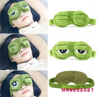Miếng Bịt Mắt Hình Ếch 3d Hài Hước Tiện Dụng Đi Du Lịch