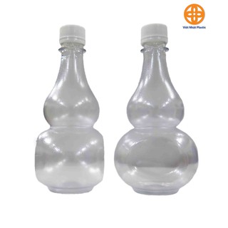 Combo 50 chai hồ lô 800ml Việt Nhật, chai nhưa đám cưới, bầu hồ hô