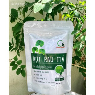 Bột rau má tươi Quảng Thanh 50gr - Thanh mát, giảm đau bụng, điều kinh, hỗ trợ giảm sẹo thâm
