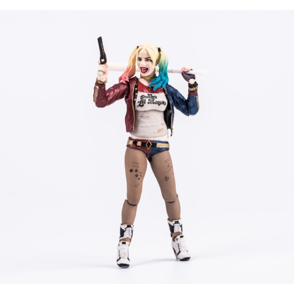 (Hết hàng) Mô Hình Figure Phim Harley Quinn Spot SHF có khớp di chuyển